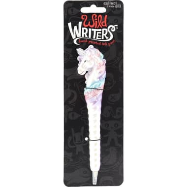 Wild Writers Polystone Unicorn Rollerball Pen
Black Ink Color, Medium, Ballpoint