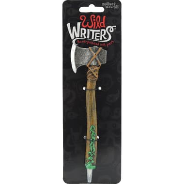 Wild Writers Polystone Axe Dry Ink Pen
Black Ink Color, Medium, Ballpoint,