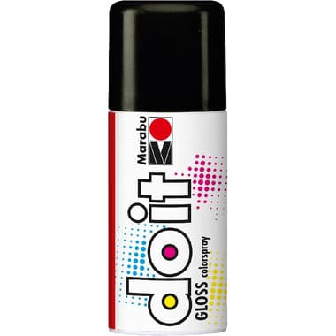 Marabu Do-it Glossy
Weatherproof Spray Paint, Gloss Black, 150.00 ml ( 5.28 oz ),