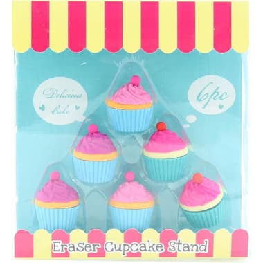 Plastic Eraser
Cupcake Assorted Color
