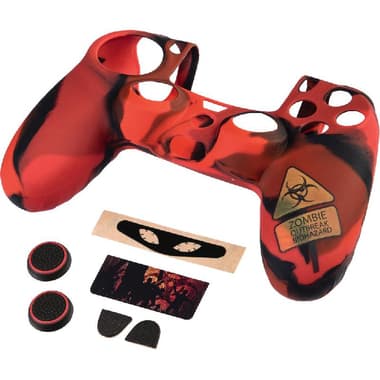 هاما 7 في 1 اندد حزمة ملحقات ألعاب غطاء المقبض ؛ حماية عصا التحكم التناظرية ؛ مرفق الزناد ؛ ملصق لشريط الاضاءة
متوافق مع بلايستيشن 4, احمر