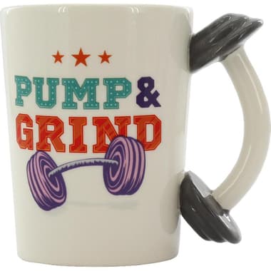 Mug
Dumbbell, Hot/Cold, 16.00 oz ( 454.61 ml ), White