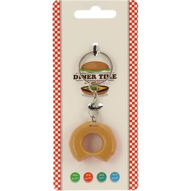 Donut Bite Keychain
Pink
