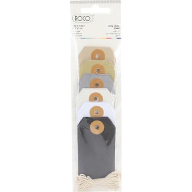 Roco Tags Embellishment
Neutral, Assorted Color, .02 kg ( .04 lb )