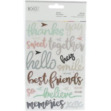 Roco Sticker
Neutral, Assorted Color