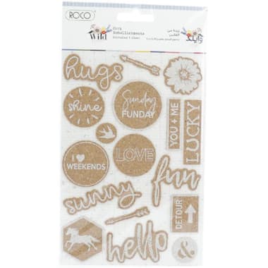 Roco Cork Sticker
Wild Flower, Brown