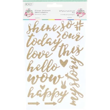 Roco Sticker
Glitter, Gold
