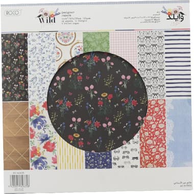 Roco Designer Papers
Wild Flower, Assorted Color