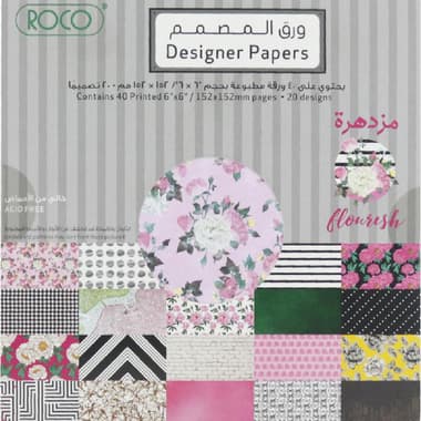 Roco Paper Pad
Flourish, Assorted Color