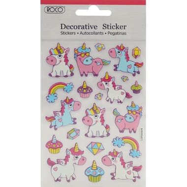 Roco Stickers
Unicorn, Rainbow