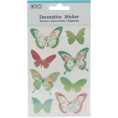 Roco Stickers
Butterfly, Green