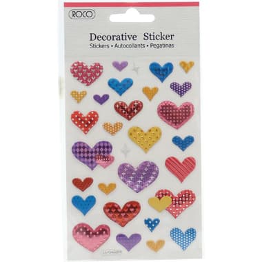 Roco Stickers
Heart, Different Sizes