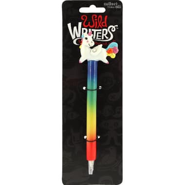 Wild Writers Polystone Unicorn Dry Ink Pen
Blue Ink Color, Medium, Ballpoint