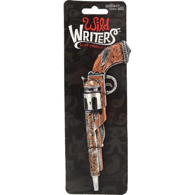 Wild Writers Polystone Pistol Dry Ink Pen
Blue Ink Color, Medium, Ballpoint