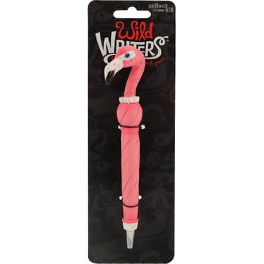 Wild Writers Polystone Flamingo Dry Ink Pen
Blue Ink Color, Medium, Ballpoint