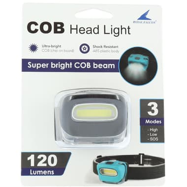 Royal Falcon Headlight
LED, Battery Powered, Black