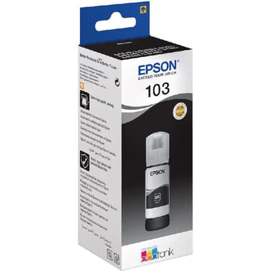 Epson 103 EcoTank Ink Bottle
Black, 65.00 ml ( 2.29 oz )