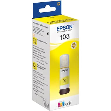 Epson 103 EcoTank Ink Bottle
Yellow, 65.00 ml ( 2.29 oz )