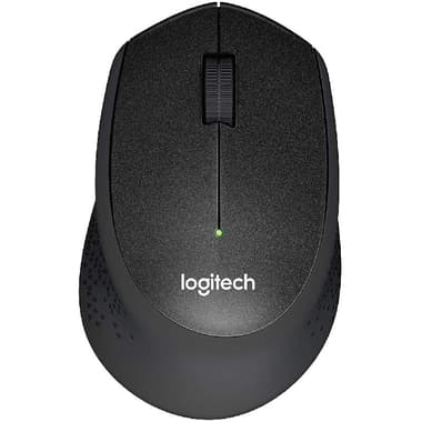 Logitech M330 Silent Plus Mouse
Wireless (2.4 GHz RF), Optical, 1000 dpi, Black
