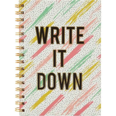 Roco Exercise Book
"Write It Down", A5, 80 Sheets, Single Ruled (Arabic), White