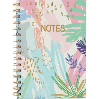 Roco Exercise Book
"Notes", A5, 80 Sheets, Single Ruled (Arabic), Blue/Pink