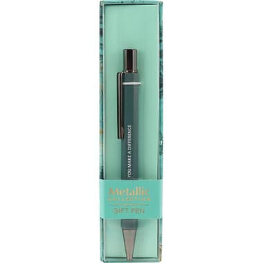 Roco Metallic Hexagon Rollerball Pen
Blue Ink Color, Medium, Ballpoint