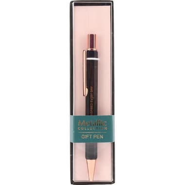 Roco Metallic Hexagon Rollerball Pen
Blue Ink Color, Medium, Ballpoint