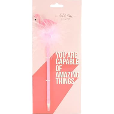 Roco Topper Flamingo Rollerball Pen
Black Ink Color, Medium, Ballpoint,