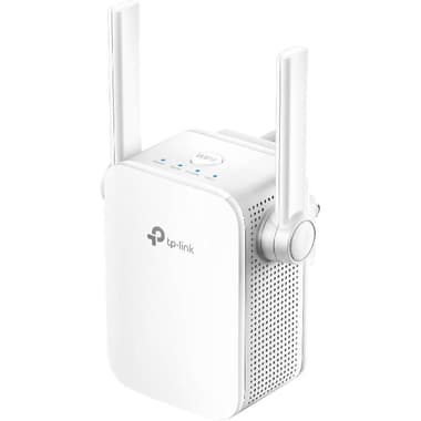 TP-Link RE305 (AC1200) Range Extender
Single Port (LAN), Wireless AC (802.11ac), Dual Band (2.4 GHz/5 GHz)
