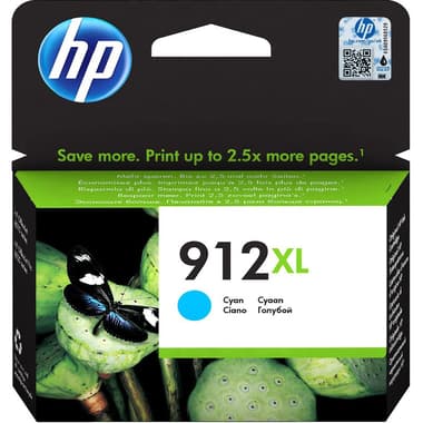 HP 912XL Inkjet Cartridge
Cyan