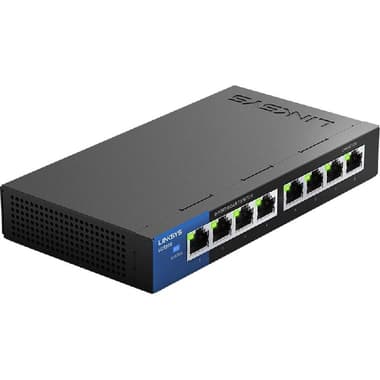 Linksys LGS108 Network Switch
8 Port (GbE)
