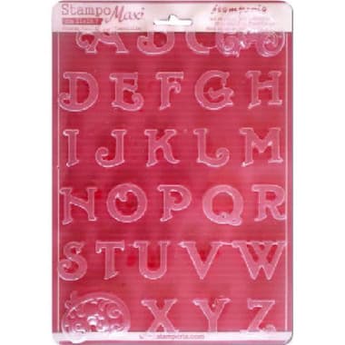 Stamperia Mould
Alphabet Initials, Clear