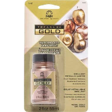 Plaid FolkArt
Leafing Paint, "One Step", Rose Gold, 2.00 oz ( 56.83 ml )