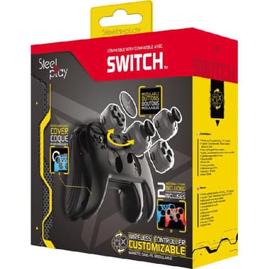 SteelPlay Pro Controller
Wireless, for Nintendo Switch, Black