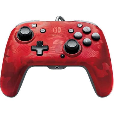 PDP Deluxe Faceoff Controller
Wired, for Nintendo Switch, Red Camouflage