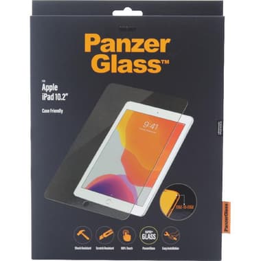 PanzerGlass Case Friendly iPad Screen Protector
Super+ Glass, Edge-to-Edge, for iPad 10.2 - 2019