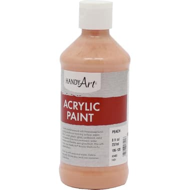 Handy Art Student Acrylic Paint
Peach, 8.00 oz ( 227.30 ml )