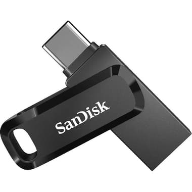 SanDisk Ultra OTG Drive (USB-C/USB)
64 GB, Black