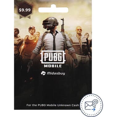 PUBG 600 + 60 UC 9.99$ Game Payment and Recharge Card (Delivery by eMail)
Digital Code (Universal)