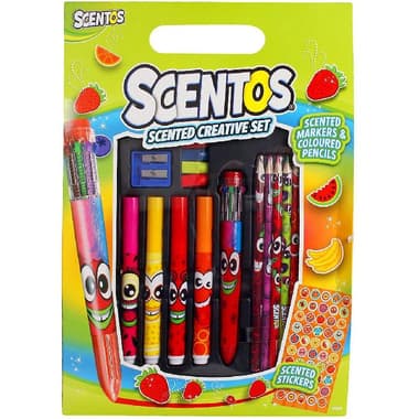 WeVeel Scentos Creative Gusset
Scented Color Accessory Set, 18 Pieces