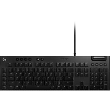 Logitech G815 Lightsync RGB Mechanical Gaming Keyboard
Wired, for Devices with Windows/macOS, Black