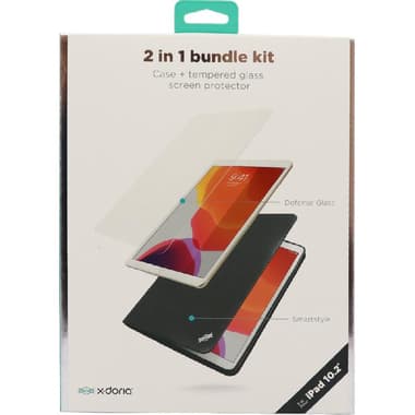 رابتيك 2 -in-1 Bundle حافظة كمبيوتر لوحي مع واقي شاشة
2019 - متوافق مع ايباد 10.2, رمادي