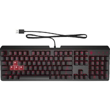 HP OMEN Encoder
Cherry MX Red Gaming Keyboard, Wired, for Laptop/Desktop Computer/Gaming Desktop Computer/CPU (Windows OS), Black