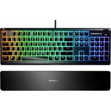 ستيل سيريس ابيكس 3 RGB لوحة مفاتيح للالعاب
سلكي, بلايستيشن / متوافق مع ويندوز / ماك أو اس / كروم أو اس / اكس بوكس, اسود