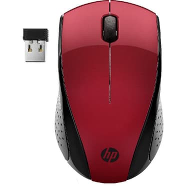 HP 220 Mouse
Optical 1600 dpi, Wireless, Sunset Red