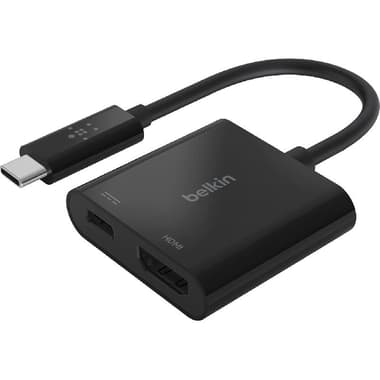Belkin USB-C to HDMI 4K/60 Hz with 60 Watts USB-C PD Passthrough Port Adapter
false