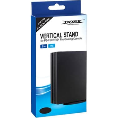DOBE Vertical Stand
for PlayStation 4 Slim/PlayStation 4 Pro, Black