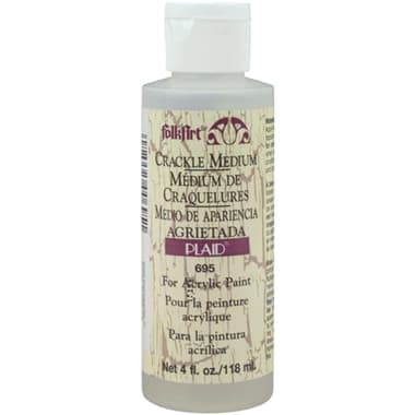 Plaid FolkArt Acrylic Mediums
Crackle Agent, 4.00 oz ( 113.65 ml )