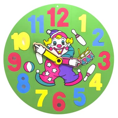Clown Clock Puzzle
13 Pieces, English, 3 Years and Above