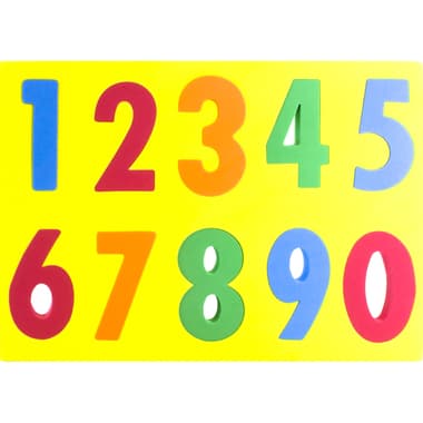 English Numbers Foam Puzzle
10 Pieces, English, 3 Years and Above